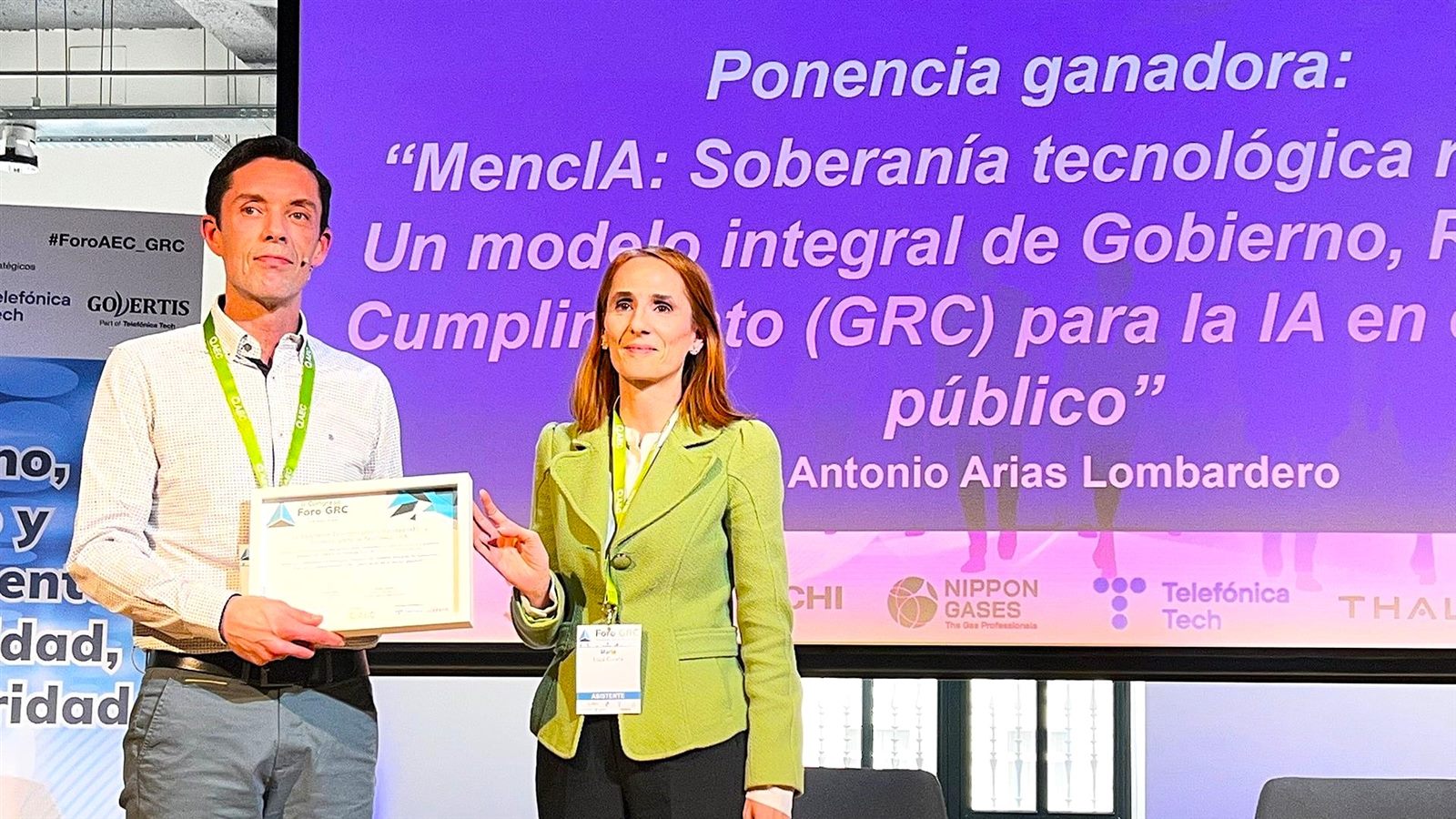 Participación en el II Congreso Foro GRC